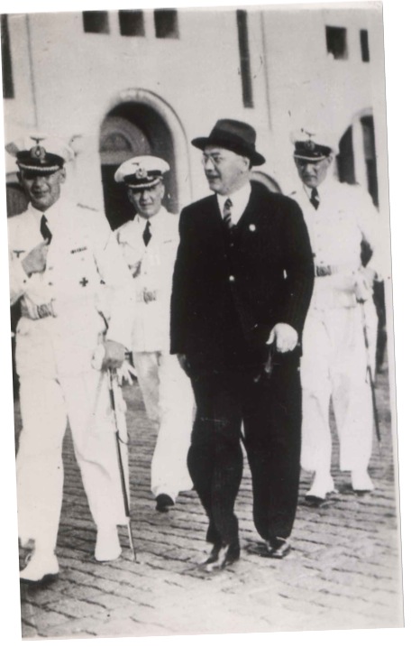 Captain Langsdorf of the Graf Spee